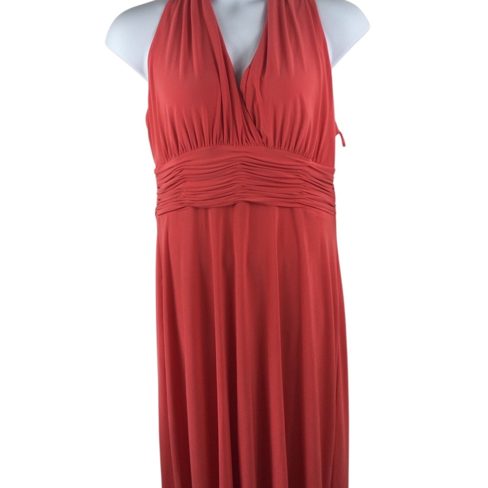 Jones Wear Coral Midi Dress